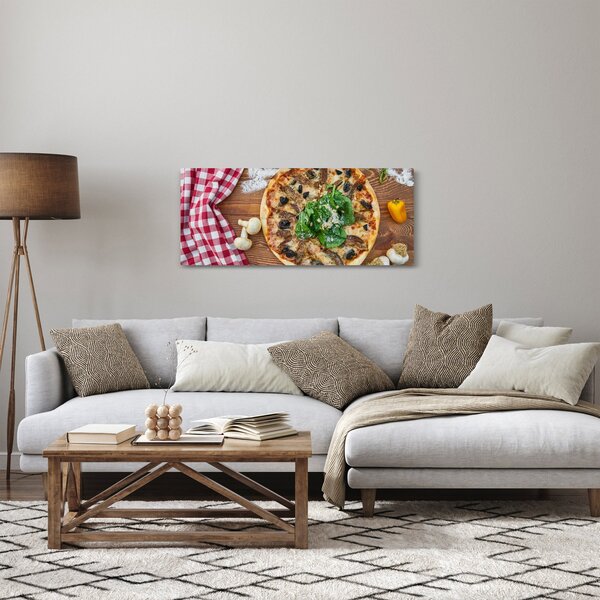 Obraz pizze (120x50 cm)