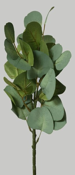 Zelený umelý eukalyptus peniažkový 49cm