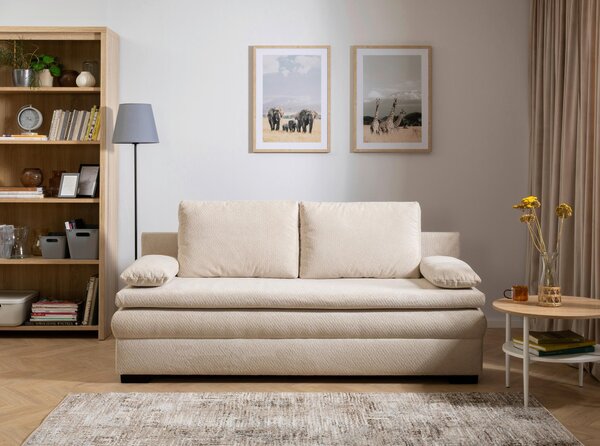 ROZKLADACIA POHOVKA, textil, béžová Carryhome - Sedačky