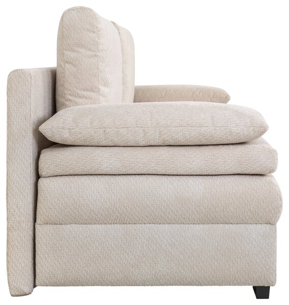 ROZKLADACIA POHOVKA, textil, béžová Carryhome - Sedačky