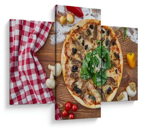 Obraz pizze (90x60 cm)