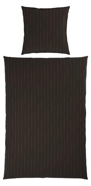 OBOJSTRANNÁ POSTEĽNÁ BIELIZEŇ, satén, hnedá, 155/220 cm Dieter Knoll - Online Only bytové doplnky, Online Only