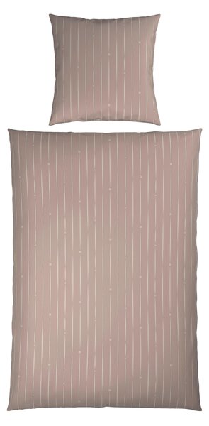 OBOJSTRANNÁ POSTEĽNÁ BIELIZEŇ, satén, béžová, 135/200 cm Dieter Knoll - Online Only bytové doplnky, Online Only