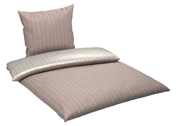 OBOJSTRANNÁ POSTEĽNÁ BIELIZEŇ, satén, béžová, 135/200 cm Dieter Knoll - Online Only bytové doplnky, Online Only