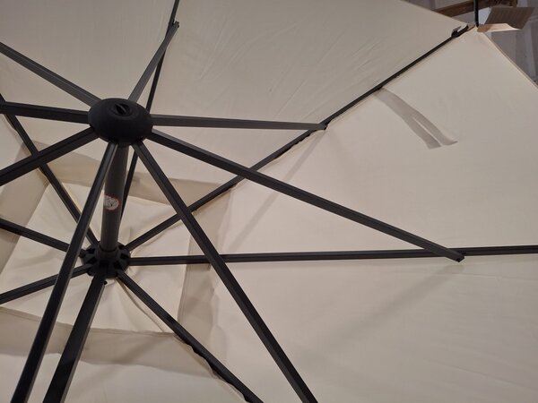 DERBY DX 280 x 280 cm – záhradný slnečník s bočnou nohou - Tovar s drobnou vadou (S332)