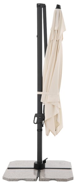 DERBY DX 280 x 280 cm – záhradný slnečník s bočnou nohou - Tovar s drobnou vadou (S332)