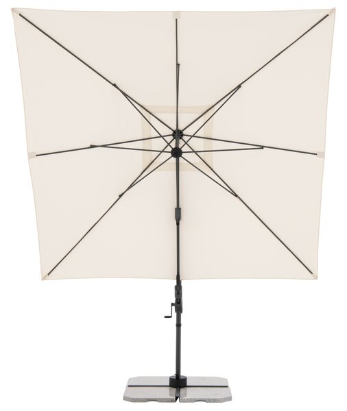 DERBY DX 280 x 280 cm – záhradný slnečník s bočnou nohou - Tovar s drobnou vadou (S332)