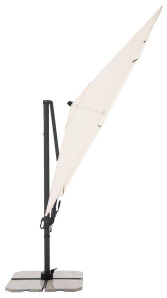 DERBY DX 280 x 280 cm – záhradný slnečník s bočnou nohou - Tovar s drobnou vadou (S332)
