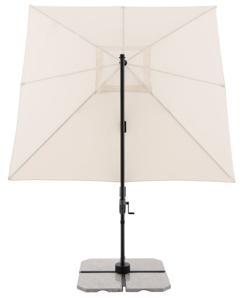 DERBY DX 280 x 280 cm – záhradný slnečník s bočnou nohou - Tovar s drobnou vadou (S332)