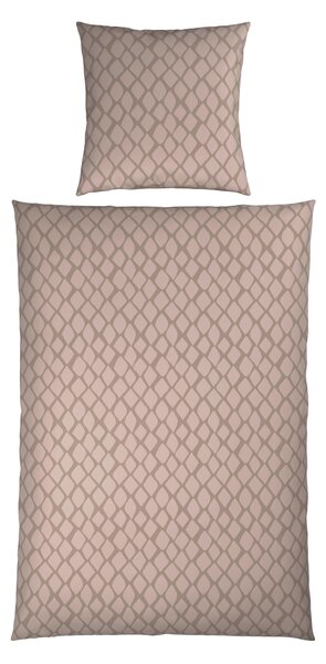 OBOJSTRANNÁ POSTEĽNÁ BIELIZEŇ, satén, béžová, 155/220 cm Dieter Knoll - Online Only bytové doplnky, Online Only
