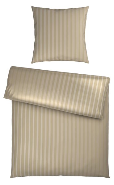 POSTEĽNÁ BIELIZEŇ, satén, béžová, 135/200 cm Dieter Knoll - Online Only bytové doplnky, Online Only