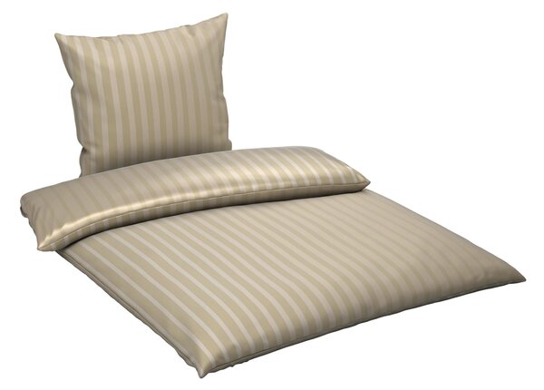 POSTEĽNÁ BIELIZEŇ, satén, béžová, 135/200 cm Dieter Knoll - Online Only bytové doplnky, Online Only