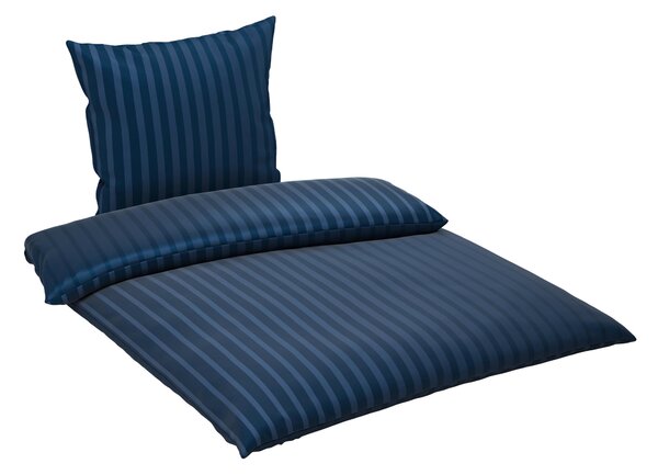 POSTEĽNÁ BIELIZEŇ, satén, tmavomodrá, 135/200 cm Dieter Knoll - Online Only bytové doplnky, Online Only