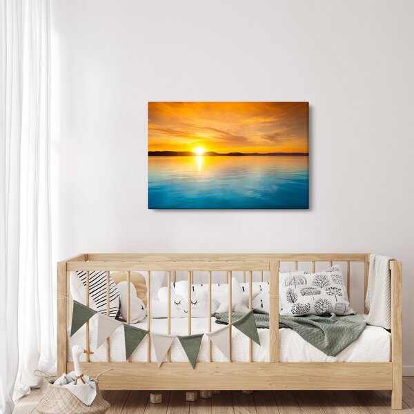 Obraz východu slnka (90x60 cm)