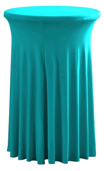 TENTino Elastický obrus SKIRTING na koktailový bistro stôl 80 cm VIAC FARIEB Farba obrusu: ZELENÁ / GREEN