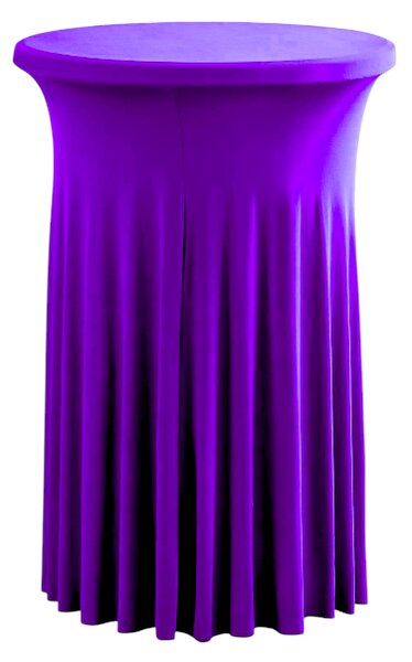 TENTino Elastický obrus SKIRTING na koktailový bistro stôl 80 cm VIAC FARIEB Farba obrusu: ZELENÁ / GREEN
