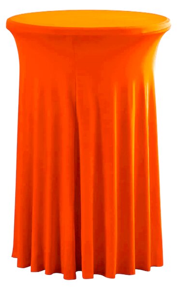 TENTino Elastický obrus SKIRTING na koktailový bistro stôl 80 cm VIAC FARIEB Farba obrusu: ZELENÁ / GREEN