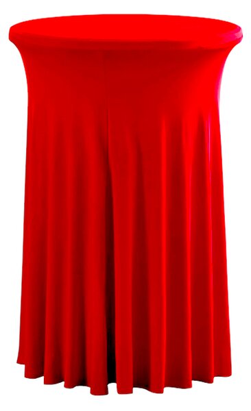 TENTino Elastický obrus SKIRTING na koktailový bistro stôl 80 cm VIAC FARIEB Farba obrusu: ZELENÁ / GREEN