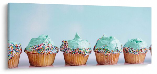Obraz cupcakes (120x50 cm)