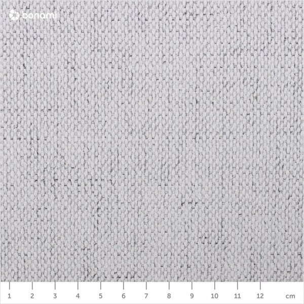 Svetlosivá čalúnená dvojlôžková posteľ s úložným priestorom a roštom 160x200 cm Kelp – Micadoni Home