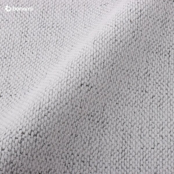 Svetlosivá čalúnená dvojlôžková posteľ s úložným priestorom s roštom 180x200 cm Lupine – Micadoni
