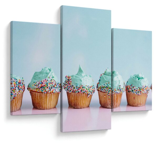 Obraz cupcakes (90x60 cm)