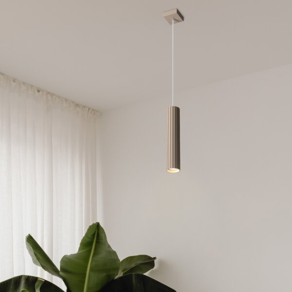 Brilagi - Závesný luster na lanku CRISPINA 1xGU10/10W/230V béžový