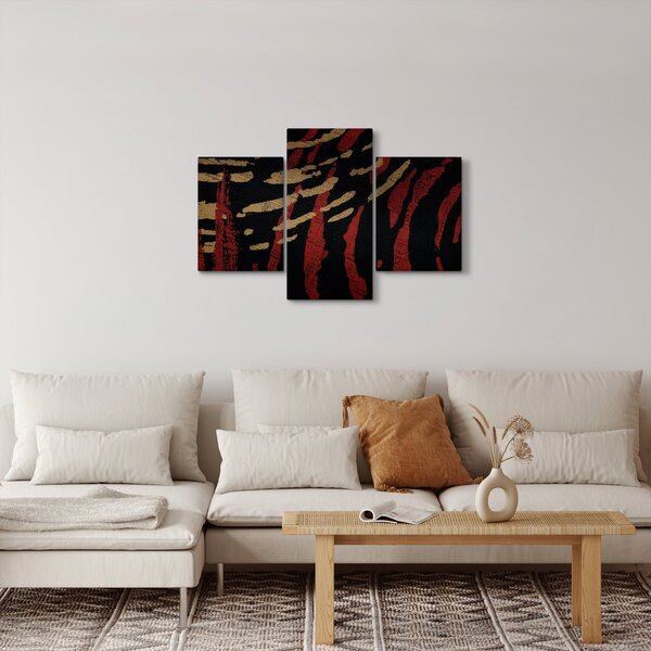 Obraz abstrakcie (90x60 cm)