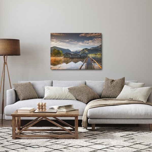 Obraz jazera (70x50 cm)