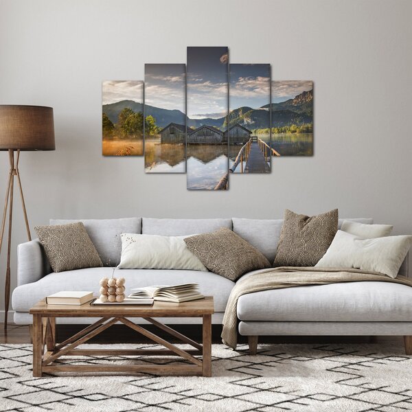 Obraz jazera (150x105 cm)