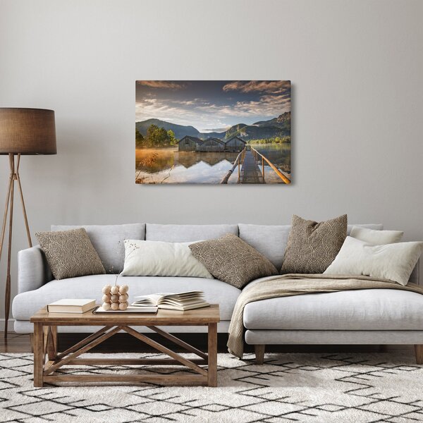 Obraz jazera (90x60 cm)
