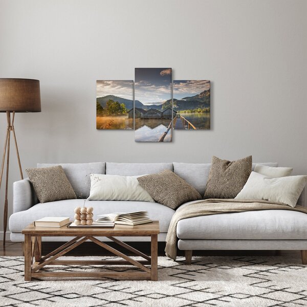 Obraz jazera (90x60 cm)