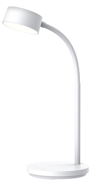 SOLIGHT LED stolná lampička, 4,5 W, 300lm, 3CCT, biela, podstavec