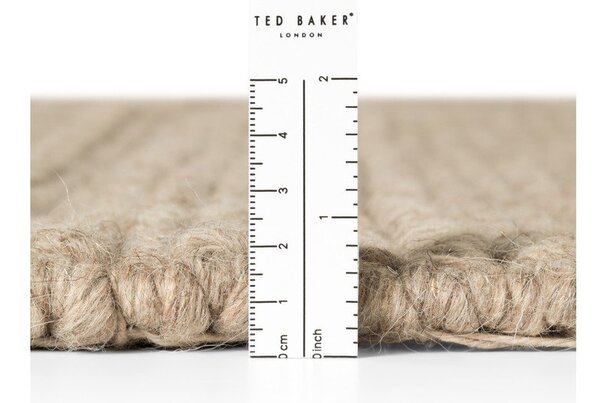 Béžový ručne tkaný vlnený koberec 200x300 cm Camden Parker – Ted Baker
