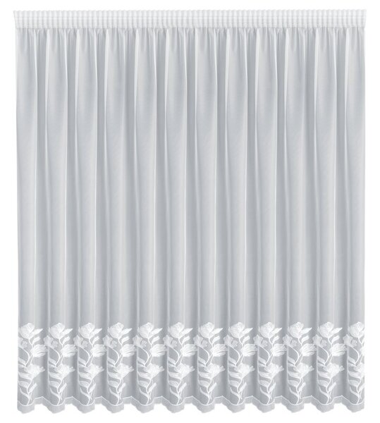Dekorstudio Záclona CHARLI s riasiacou páskou 350x250cm - biela