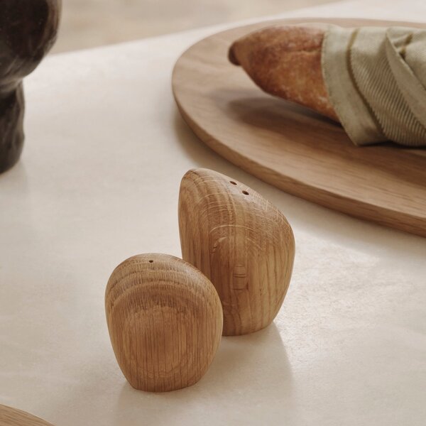Sada dosiek na krájanie Cairn, sada 3 ks, Dub – Ferm Living