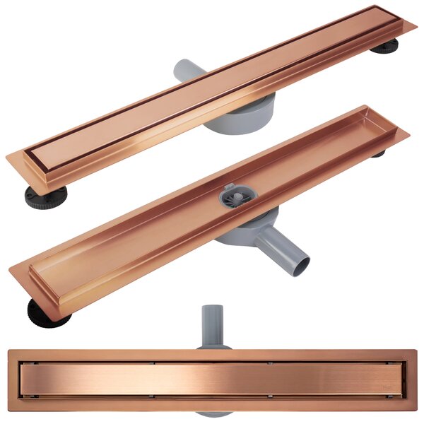 Odtokový žľab REA Neox pro Brushed Copper 70