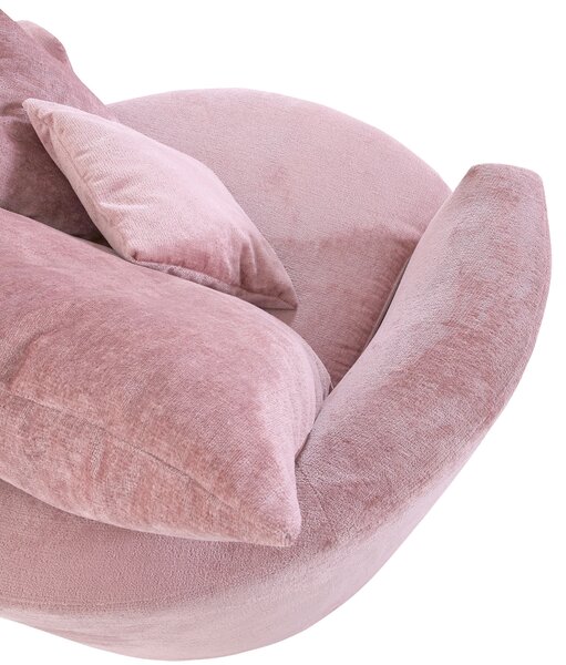 KRESLO, textil, staroružová Carryhome - Kreslá