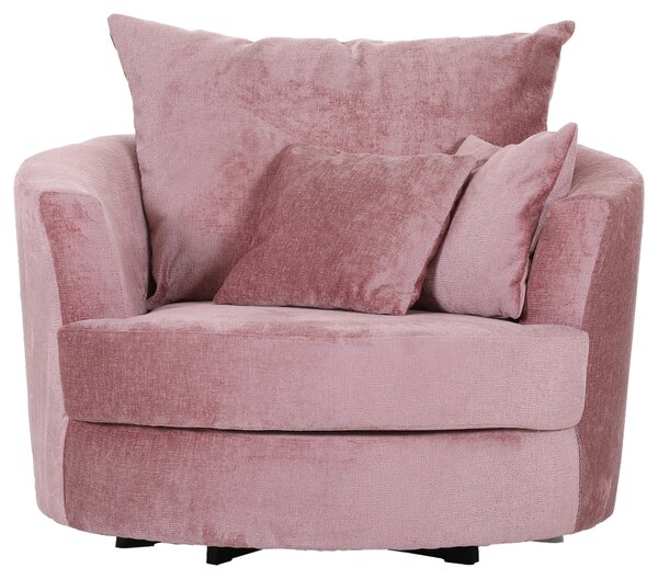 KRESLO, textil, staroružová Carryhome - Kreslá