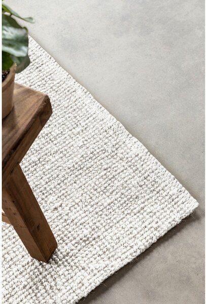 Svetlosivý obojstranný/ručne tkaný jutový behúň 80x200 cm Bouclé Jaipur – Hanse Home