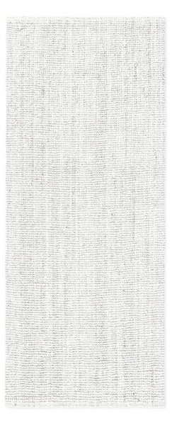 Svetlosivý obojstranný/ručne tkaný jutový behúň 80x200 cm Bouclé Jaipur – Hanse Home