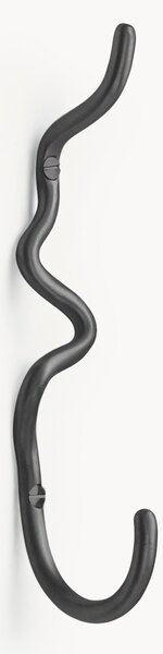 Ručne vyrobený mosadzný nástenný háčik Curvature