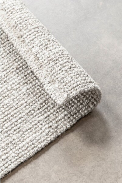 Svetlosivý obojstranný/ručne tkaný jutový koberec 160x230 cm Bouclé Jaipur – Hanse Home