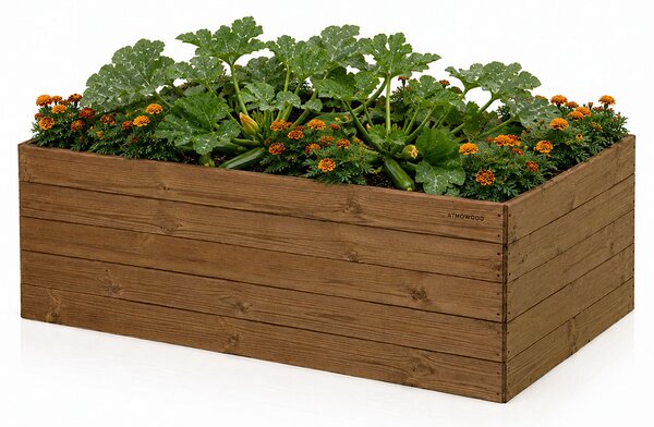 ATMOWOOD Vyvýšený záhon Thermowood 160 × 100 × 60 cm