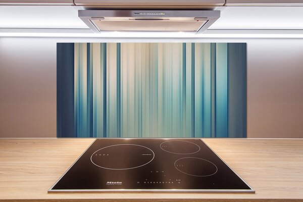 Panel do kuchyne Modré pásky pl-pksh-100x50-f-81079136