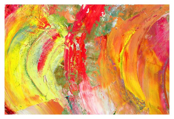 Obraz abstrakcie - maľba (90x60 cm)