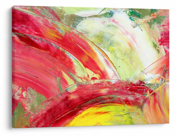Obraz abstrakcie - maľba (70x50 cm)