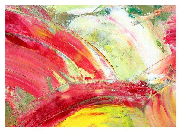 Obraz abstrakcie - maľba (70x50 cm)