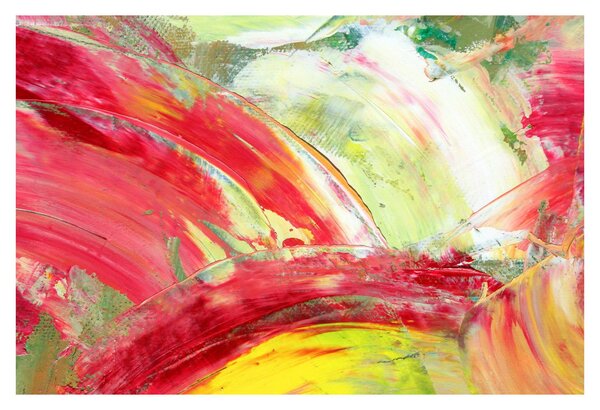 Obraz abstrakcie - maľba (90x60 cm)