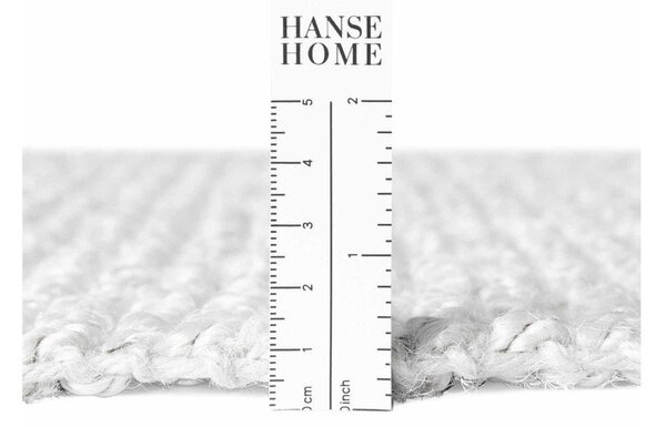 Svetlosivý obojstranný/ručne tkaný jutový koberec 160x230 cm Bouclé Jaipur – Hanse Home